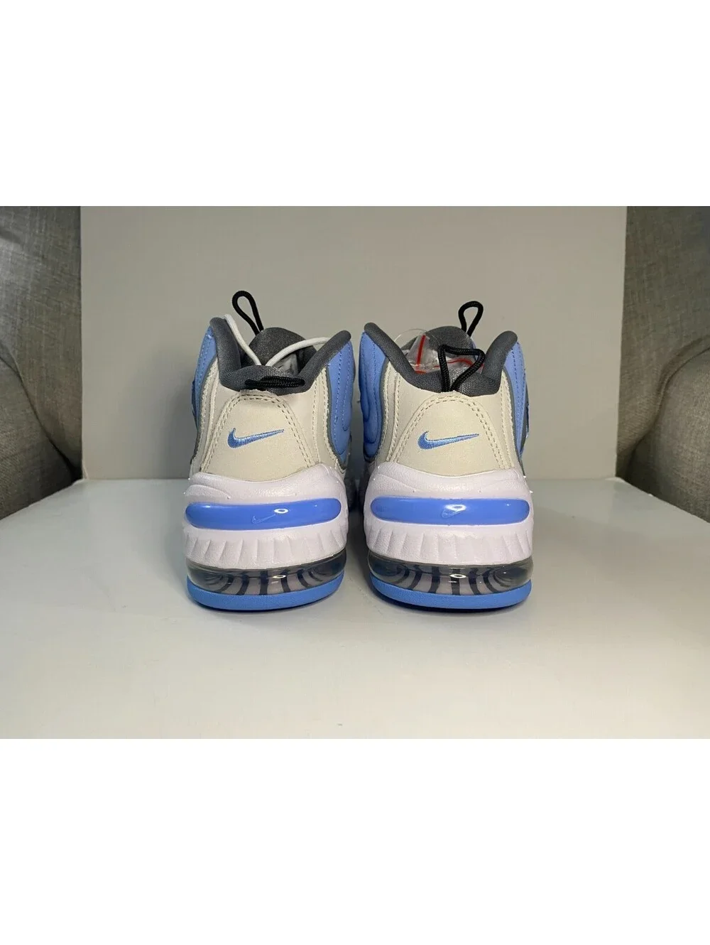 Nike Air Penny 2 DM9132-100 Mens Sneakers US 7.5 Blue White Basketball Shoes